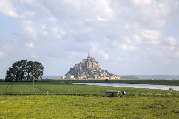 Opactwo mont saint michel, Normandia, Francja — Zdjęcie stockowe