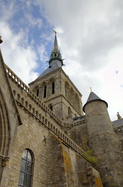 Abbey of Mont Saint Michel, Normandy, France — Stock Photo, Image