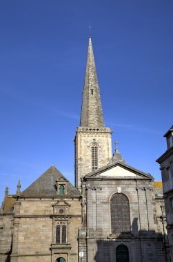 Kilise St. vincent. Saint-Malo. Fransa