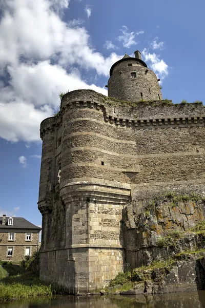 Középkori vár. fougeres, Franciaország — Stock Fotó