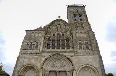 Basilique vezelay Abbey St mary Magdalene. Burgonya, Fransa