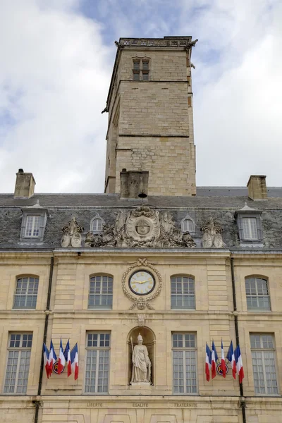 Ratusz w pałacu Książąt i osiedli w Burgundii. Dijon, Francja — Zdjęcie stockowe