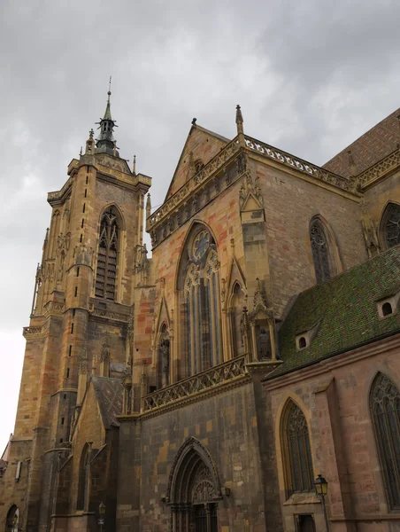 Kościół St martin. Colmar, Francja — Zdjęcie stockowe