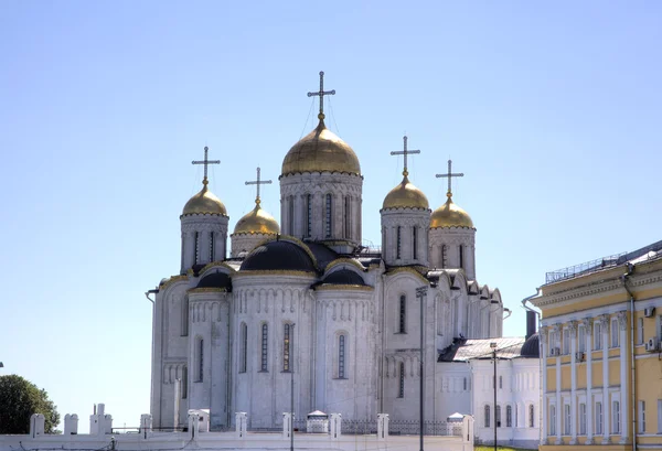 Catedral de la Asunción. Vladimir, anillo de oro de Rusia . — Foto de Stock