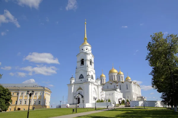 Catedral de la Asunción. Vladimir, anillo de oro de Rusia . — Foto de Stock