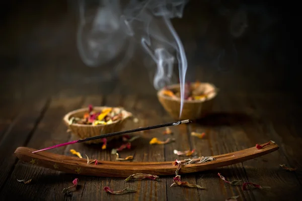 Bâton d'encens. Aromathérapie Images De Stock Libres De Droits