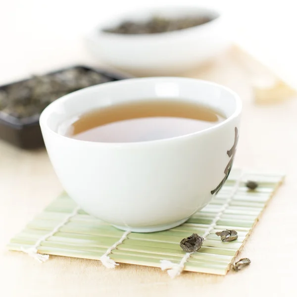Zöld tea — Stock Fotó
