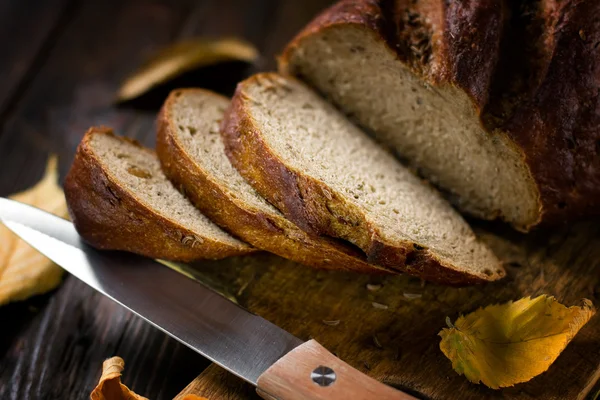 Brot aus nächster Nähe — Stockfoto