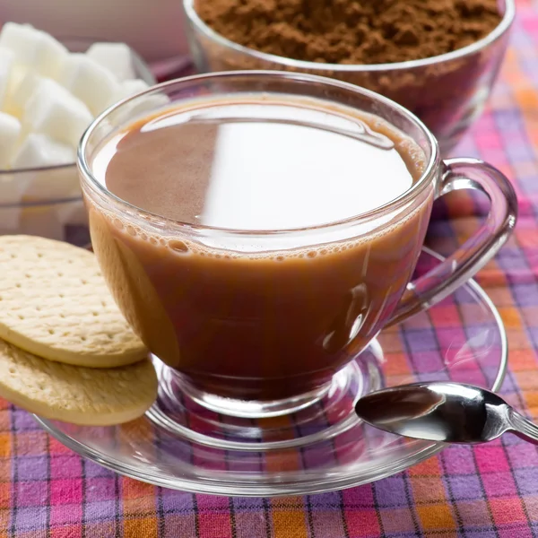 Pić kakao — Zdjęcie stockowe