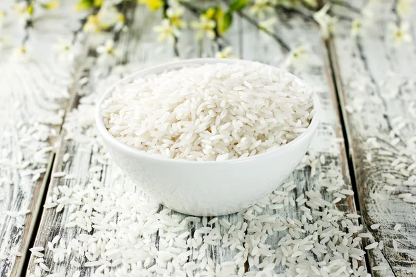 Rå ris — Stockfoto