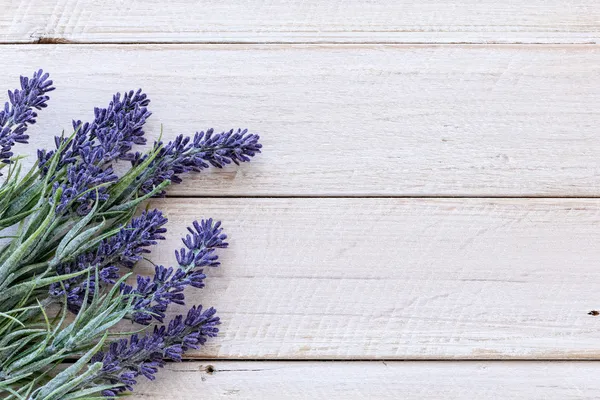 Flowers on vintage wood