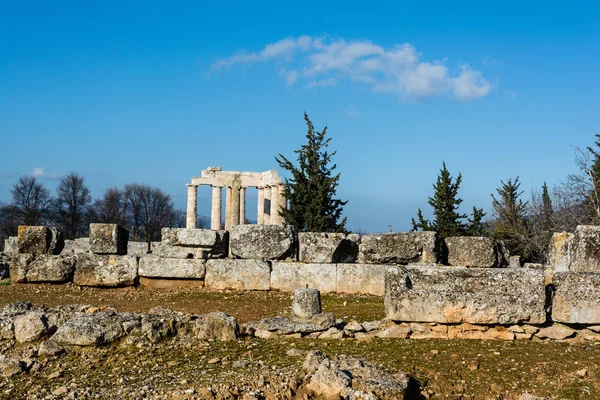 Templo antigo de Zeus no Nemea — Fotografia de Stock