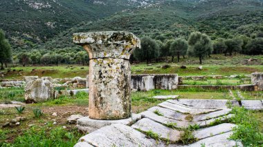Antik troizina kalıntıları, Yunanistan