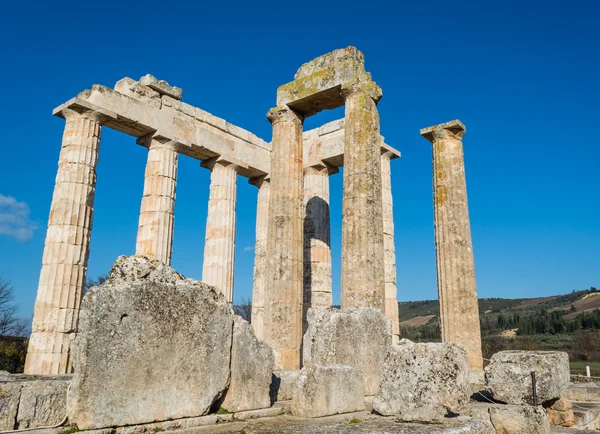 Nemea antik zeus Tapınağı — Stok fotoğraf