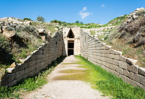 Tesoro de atreus en mycenae, Grecia — Foto de Stock