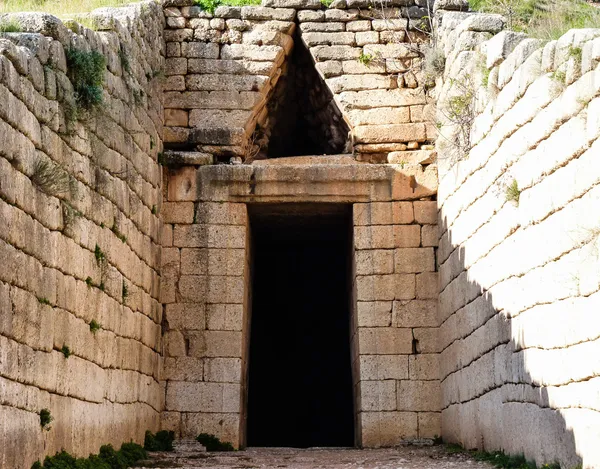 Tesouro de atreus at mycenae, Grécia — Fotografia de Stock