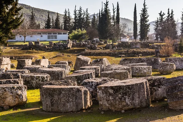 Sitio arqueológico de Nemea, Grecia — Foto de Stock