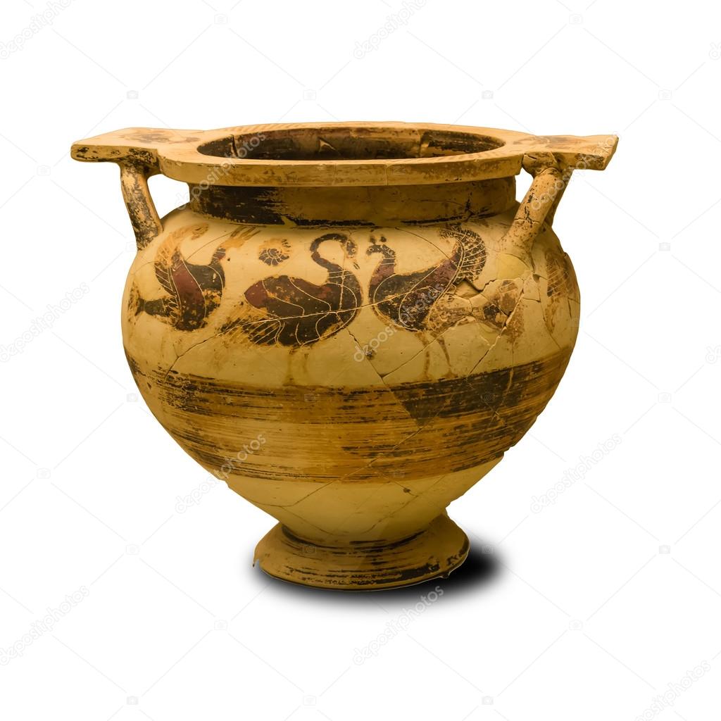 Ancient Greek Vase Isolated Stock Photo by ©ankarb 49511353