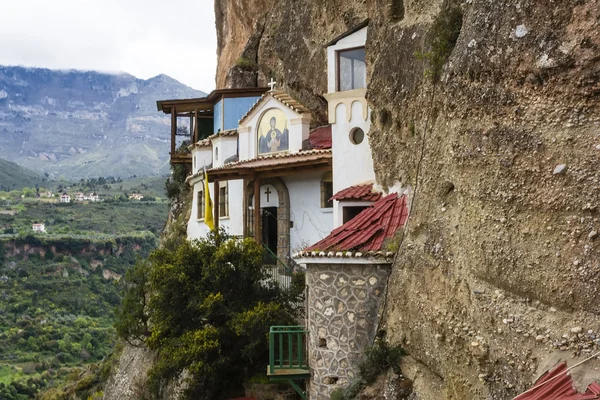 Virgin Mary Monastery at the Rocks — Stock Photo, Image