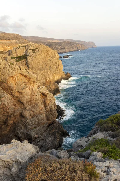 Prachtig Landschap Van Westkust Van Kythira Egeïsche Zee Bij Griekenland — Stockfoto