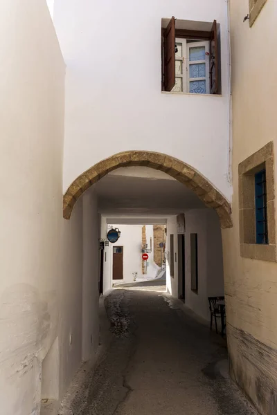 Kythira Greece August 2021 Traditional Alley Houses Traditional Settlement Chora — Stock Photo, Image