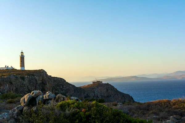 ギリシャのキティラ島北端の灯台 — ストック写真