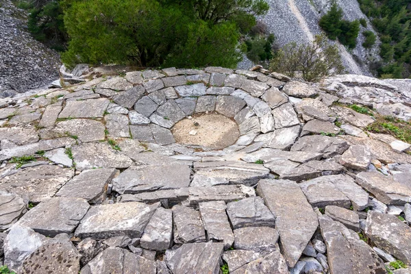 Part Abandoned Penteli Marble Quarry Attika Greece Penteli Mountain North — Stock Photo, Image