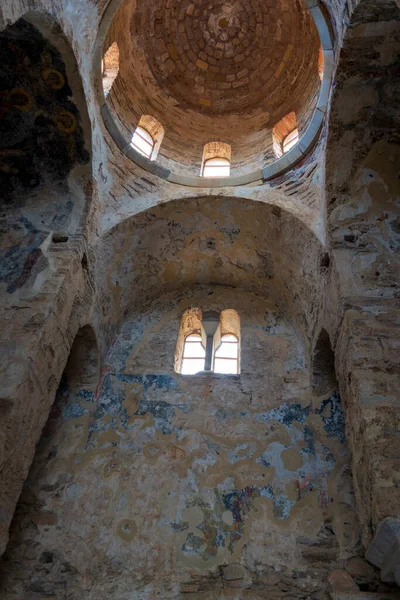 Ruinas Monasterio Bizantino Mystras Peloponeso Grecia — Foto de Stock