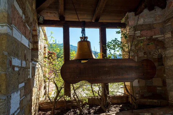 Beffroi Monastère Pantéléimone Agiou Penteli Grèce — Photo