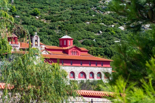 Monastère Pantéléimone Agiou Penteli Grèce — Photo