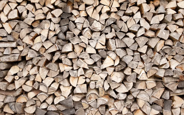 Dřevo - palivové dříví — Stock fotografie