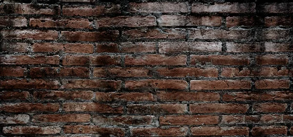 Eski tuğla duvar dokusu arka plan klasik koyu ton.