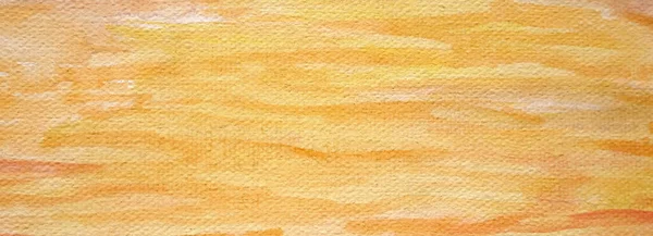 Abstract Painted Yellow Shades Watercolor Banner Background Graphic Design — Zdjęcie stockowe