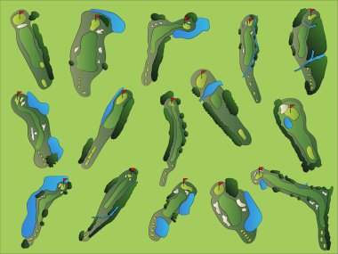 Golf delik düzenleri
