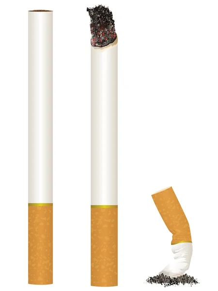 Cigarrillos — Vector de stock