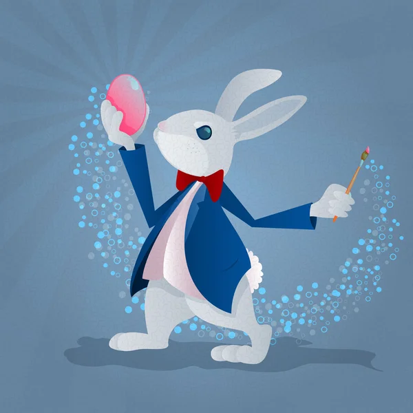 Easter Bunny Illustration — Stock vektor