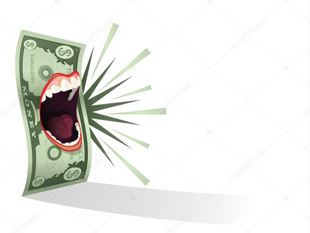 Money Talks — Stock Vector © gleighly 25695355
