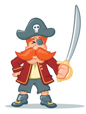 Pirate Cartoon clipart