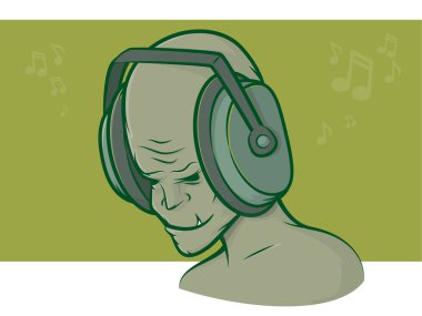 Zombie hoofdtelefoon