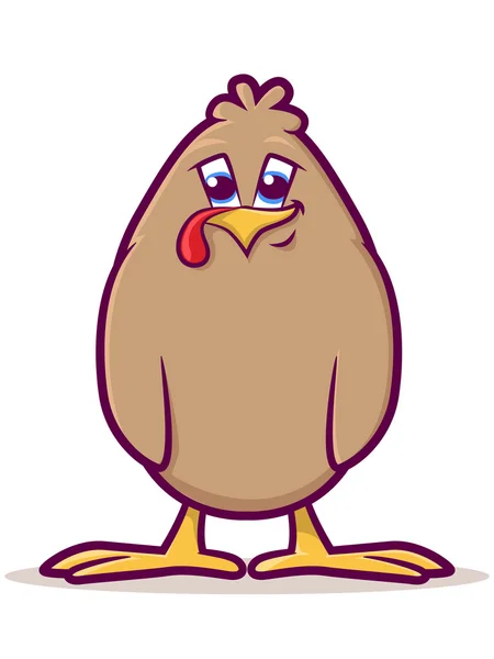 Baby Fowl Cartoon — Stockvector