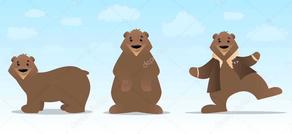 Bear Character Set