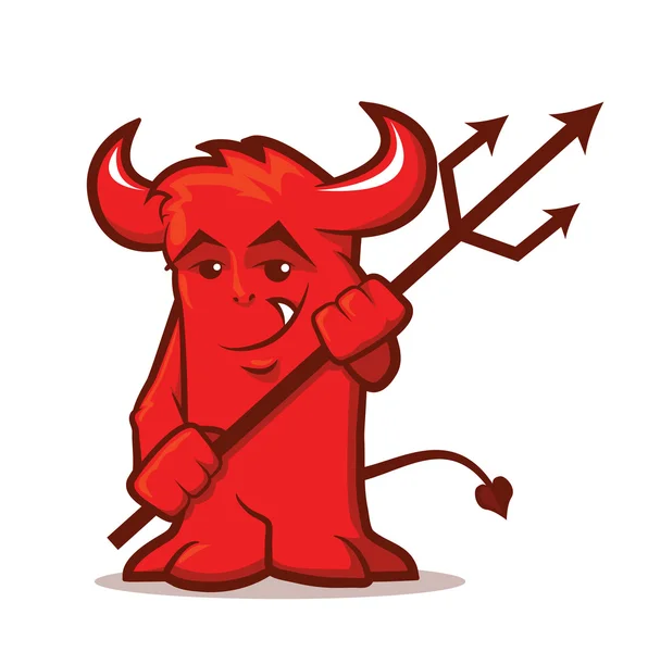 Cute Devil — Stock Vector