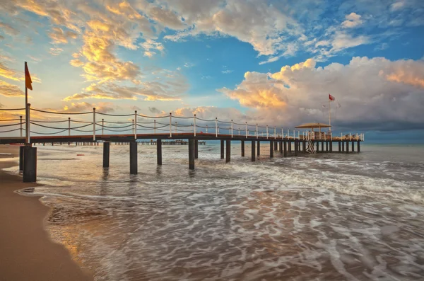 Sea pier — Stock Photo, Image