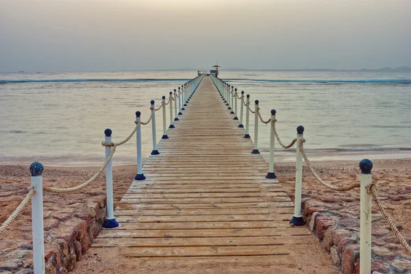 Pontile marittimo Foto Stock