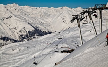 Fransız alps mountaines