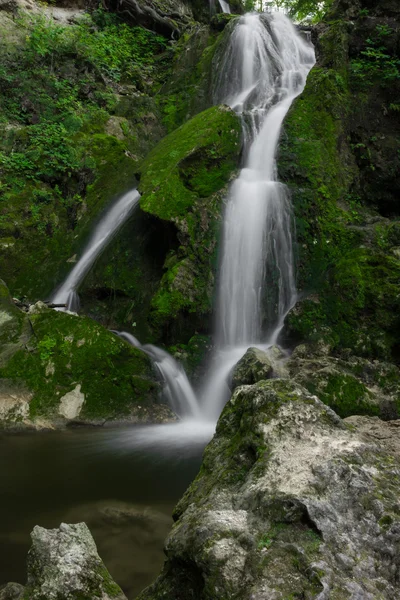 Cascata muschiosa — Foto Stock