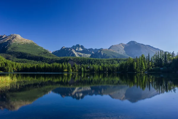Lago Montanha Fotografia De Stock