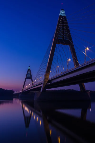 Футуристический мост — стоковое фото