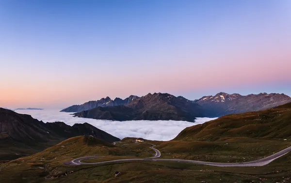 Mañana sobre nubes — Foto de Stock