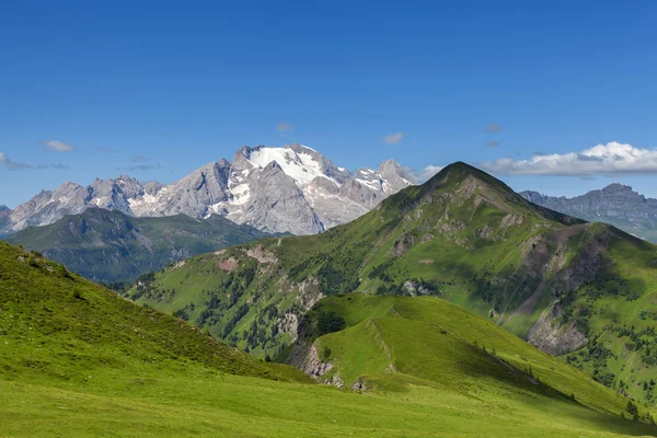 Národní park Dolomity - italské hory. — Stock fotografie